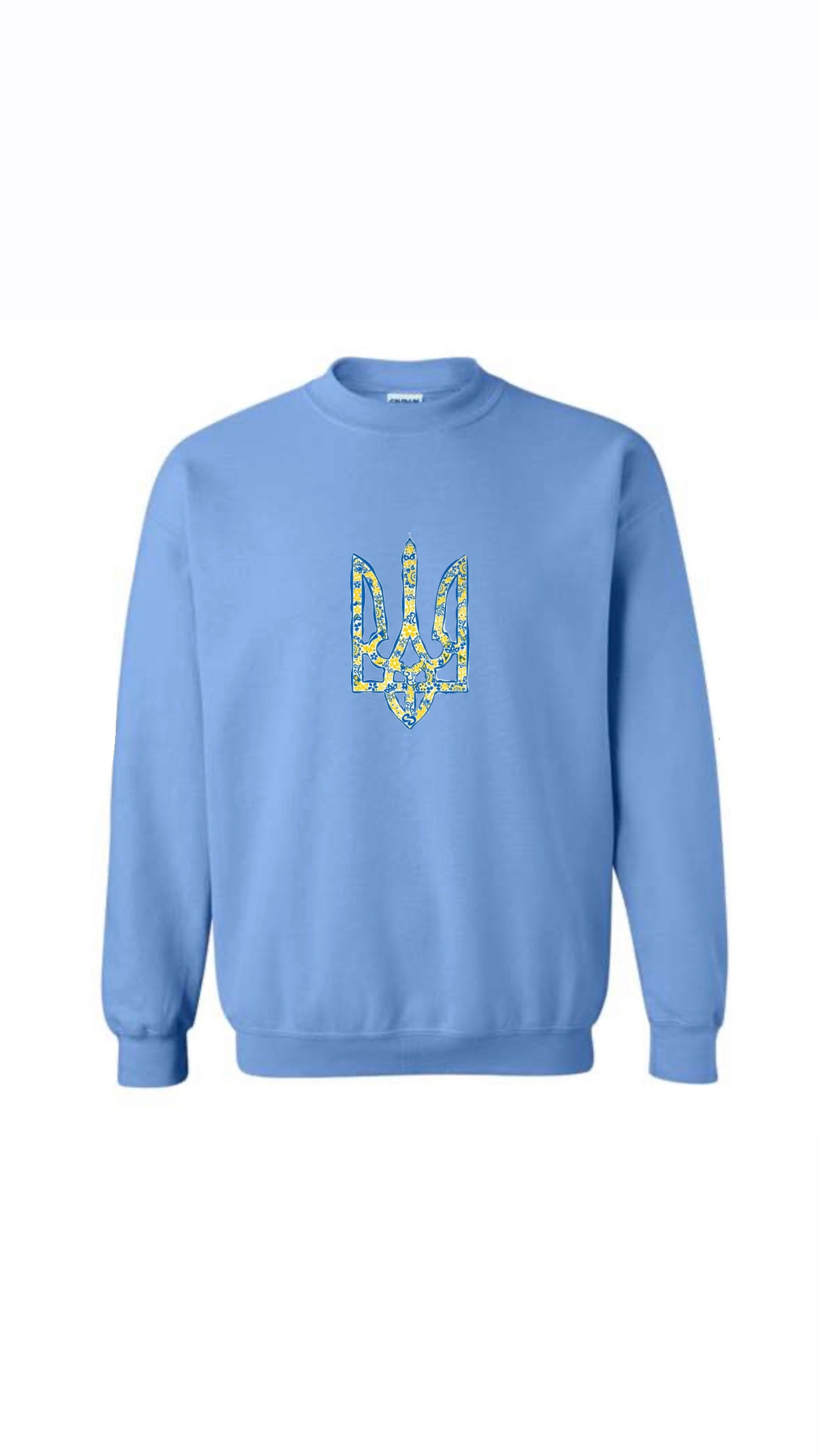 sweatshirt ukrainian big trident