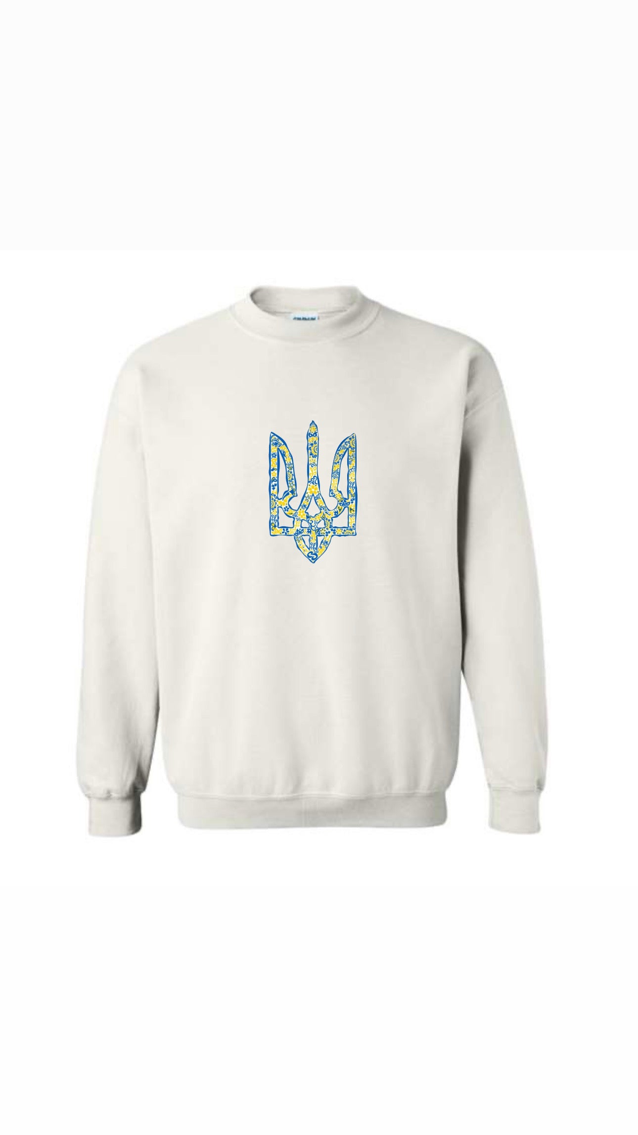 sweatshirt ukrainian big trident