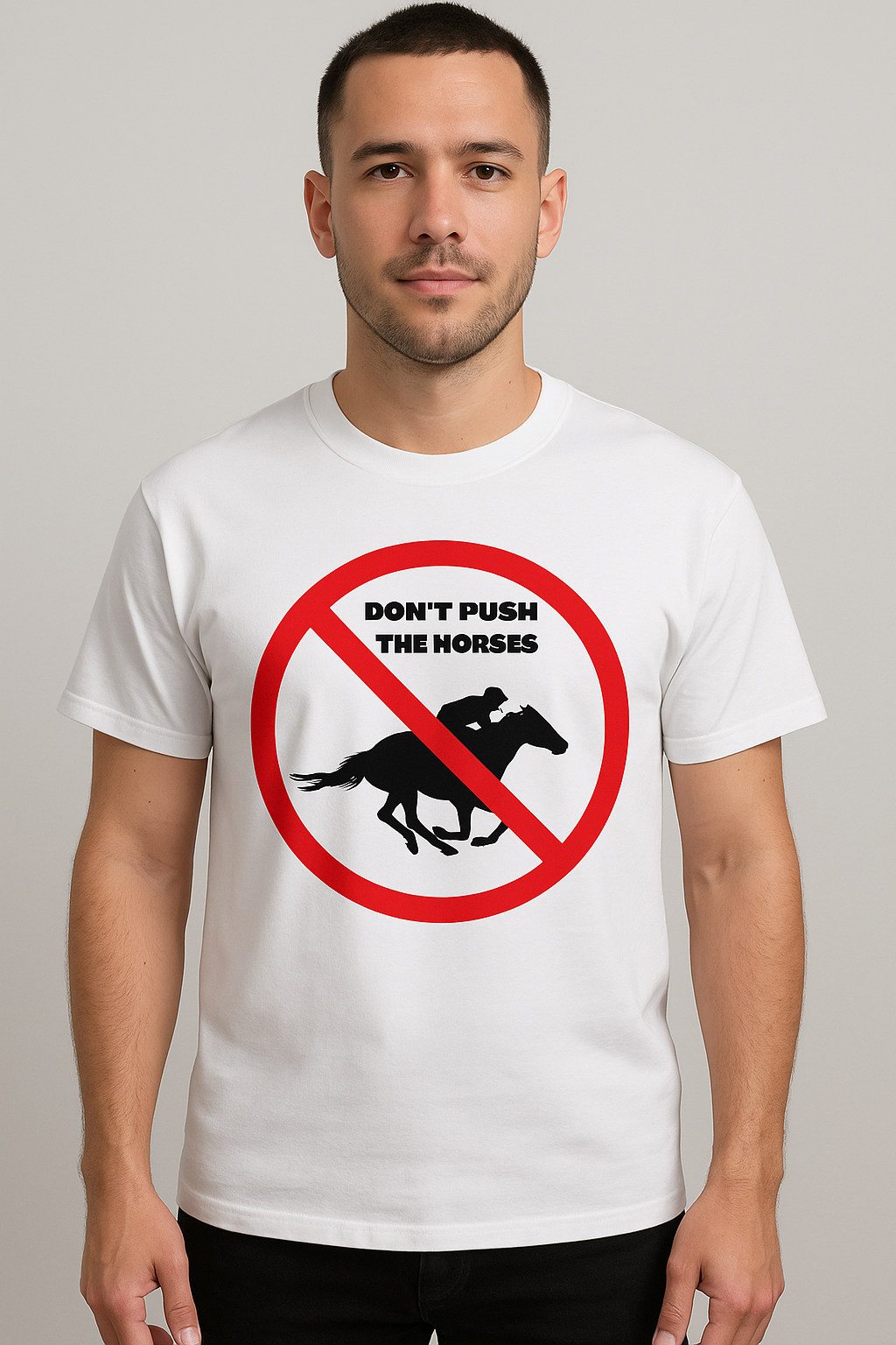 Don’t push the horses