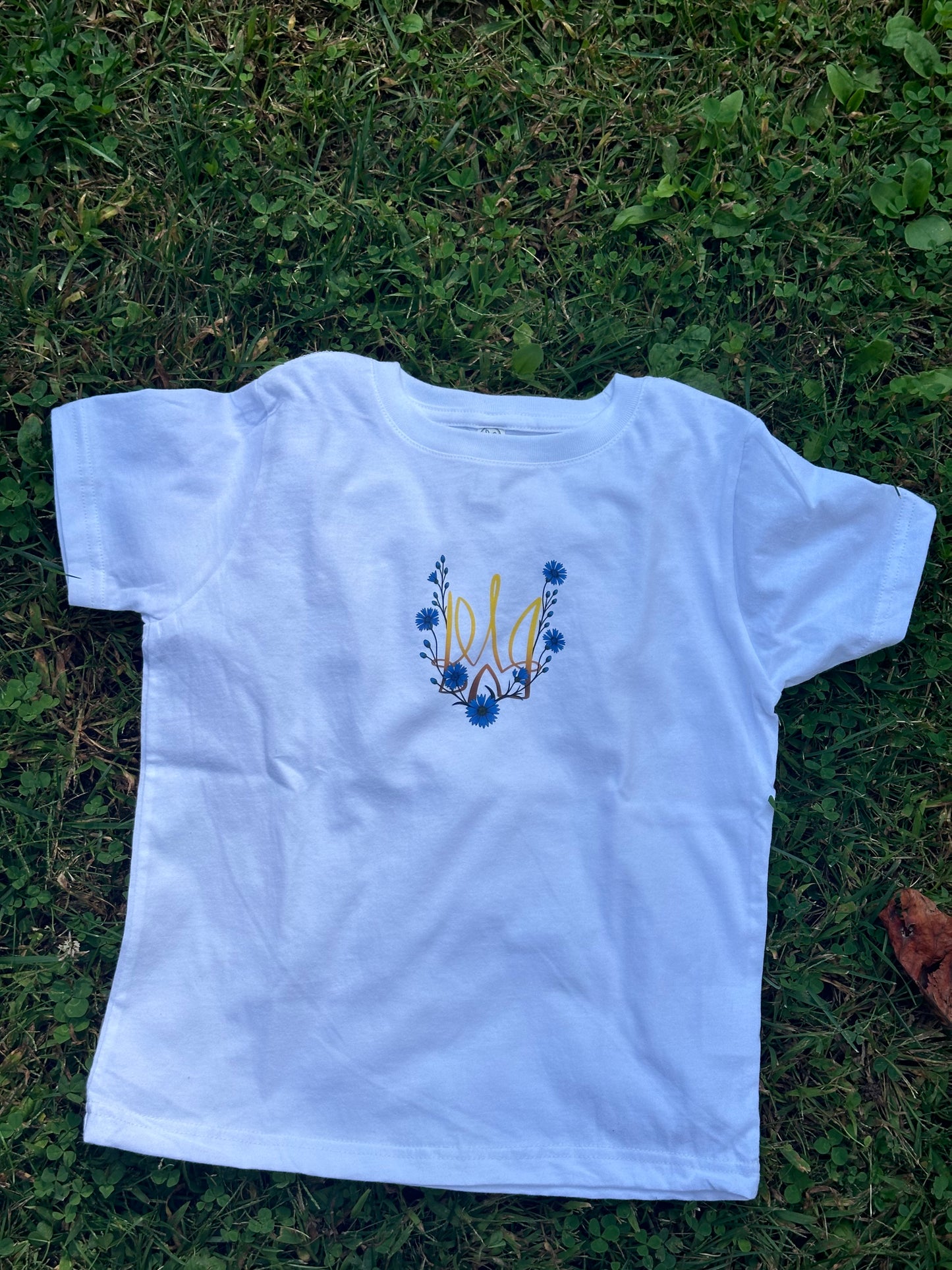 Printed ukrainian kids t-shirt