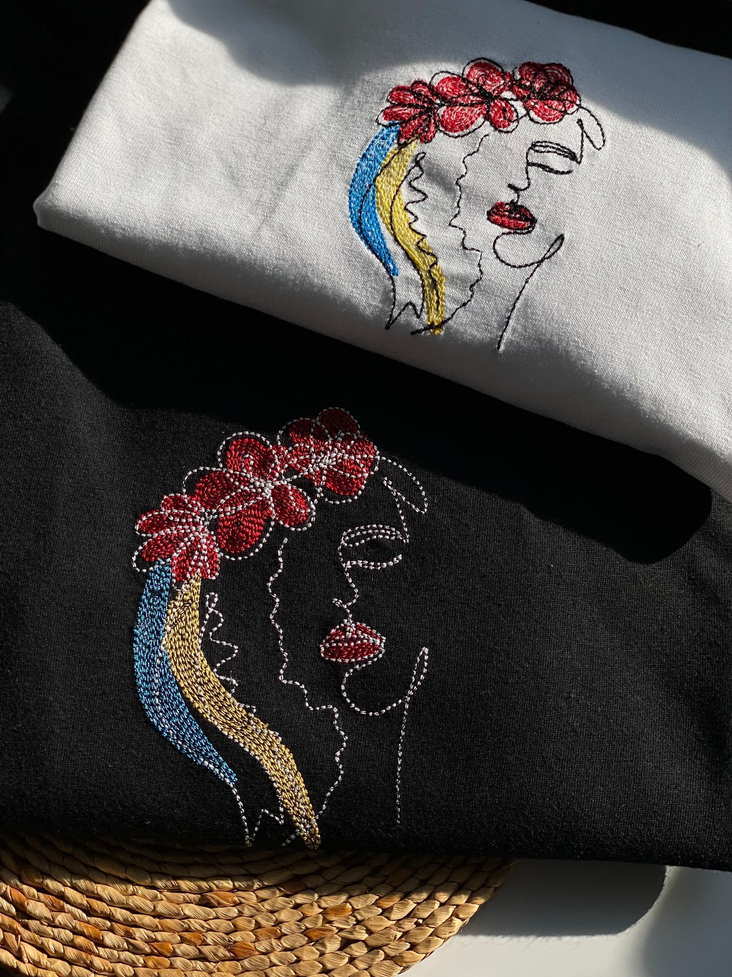 ukrainian girl woman embroidery patriotic t-shirt
